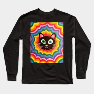 Rainbow Kitty Long Sleeve T-Shirt